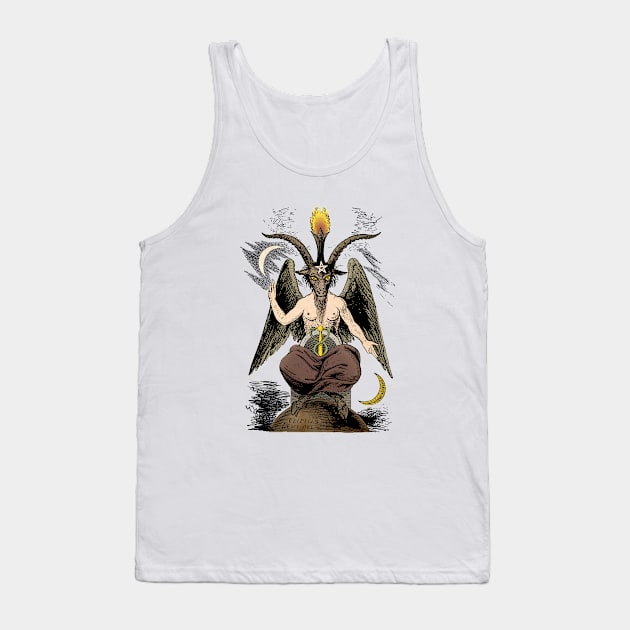 Baphomet Tank Top by micalef